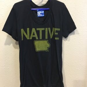 Native Iowa tee